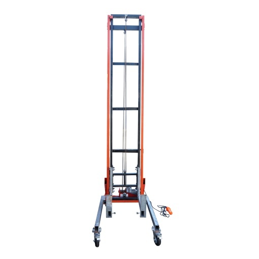 Lift electric pentru materiale constructii inaltime max 6m, 265kg cu telecomanda - Img 5