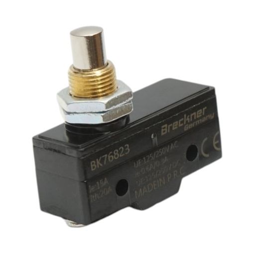 Limitator cursa cu buton 125-250V AC/DC 15A Breckner Germany - Img 2