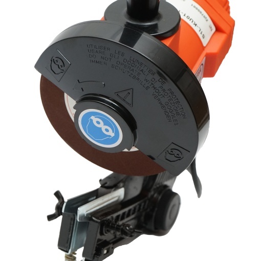 Masina ascutit lant drujba 85W, 220V, disc 108x22x3.2mm, turatie 5000rpm - Img 7