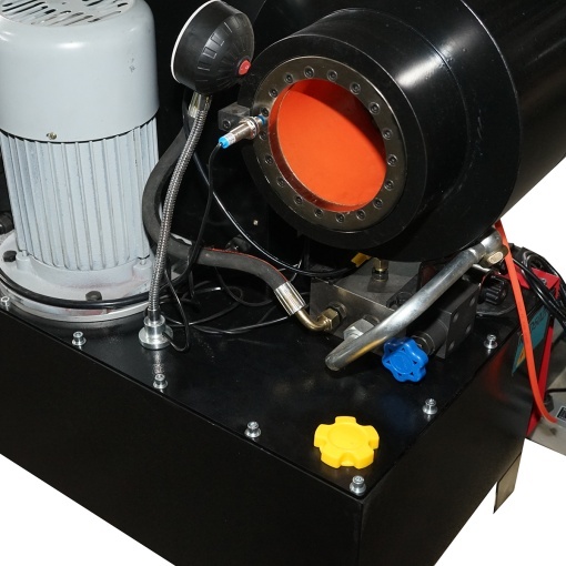 Masina de sertizat furtunuri hidraulice fi 6-51mm 3kW, 220V cu schimbare rapida Breckner Germany - Img 13