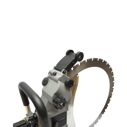 Masina de taiat beton electrica 5000W, 220V, disc inelar diamantat 500mm, adancime 390mm, pompa apa automata 20 L/min Breckner Germany - Img 11