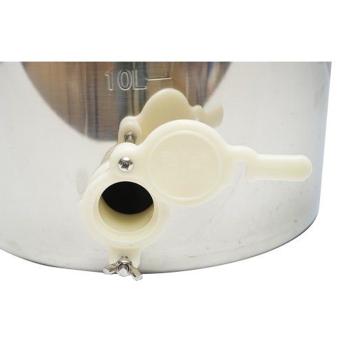 Maturator gradat din inox cu capac pentru miere de albine 30kg - Img 5