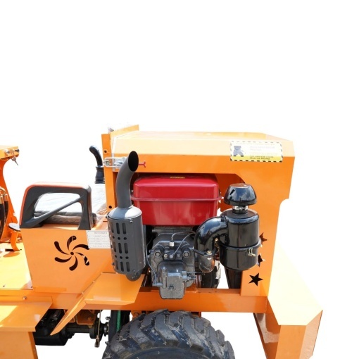 Mini incarcator frontal articulat 4x4, motor diesel 32CP, capacitate ridicare 500kg, latime cupa 1000mm Breckner Germany - Img 10