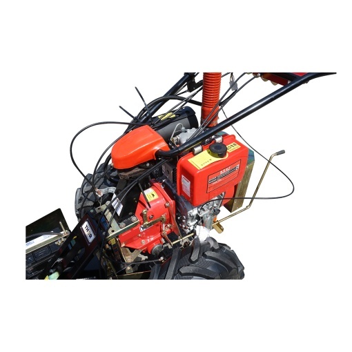 Motocositoare rotativa 950mm cu motor diesel si pornire electrica 1850x880x860mm - Img 8