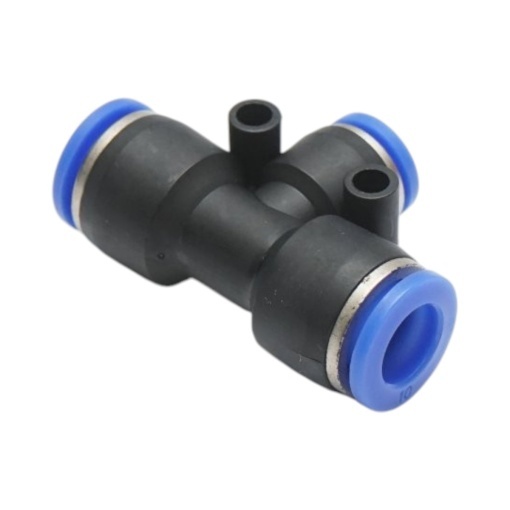 Mufa rapida T reductie plastic 10x8x10mm - Img 5