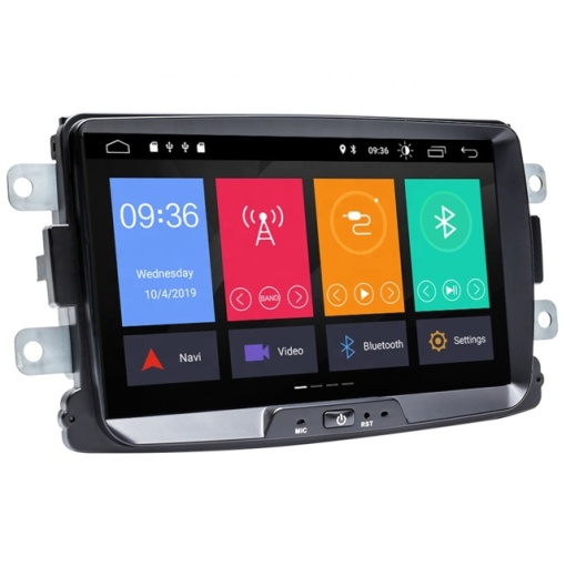 Multimedia player auto PNI DAC100 cu Android 10, 2GB DDR3/ROM 32GB, Sistem navigatie pentru Dacia Logan 2, Sandero, Duster, Renault Captur, Touch Screen Bluetooth RDS - Img 3