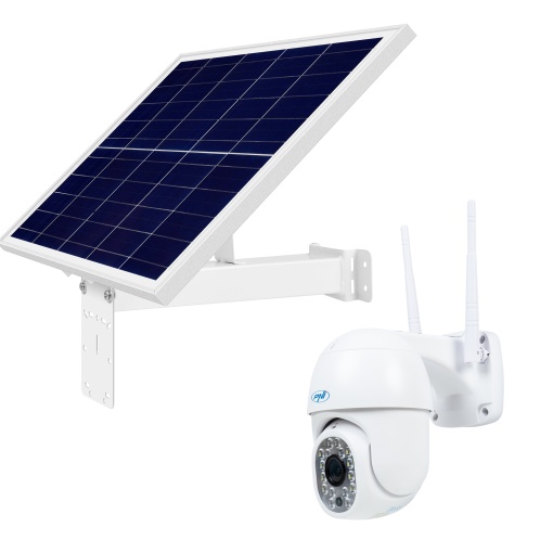 Pachet camera supraveghere video wireless PNI IP440 si panou solar fotovoltaic PNI PSF6020A - Img 9