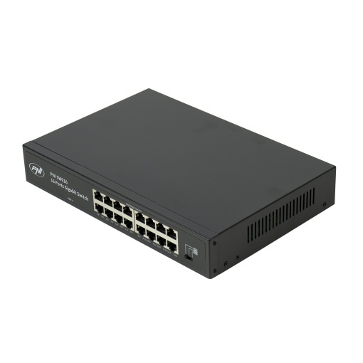 Pachet Switch PNI SW016, 16 x 10/100/1000 Mbps, Gigabit, carcasa metalica si patch 3m CAT8 PNI U8030W - Img 7