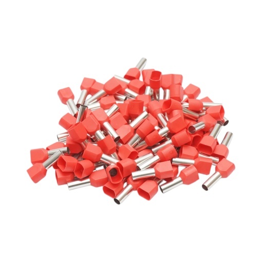 Pini terminali electrici dubli izolati 2x6mm²/14mm TE6014 Longroad - Img 4