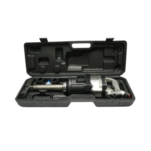 Pistol pneumatic de impact Pinless Hammer profesional 1 inch, cuplu 3600Nm, 3 trepte de putere R/L, presiune 8 bar, tubulare 32mm, 33mm incluse Breckner Germany - Img 2