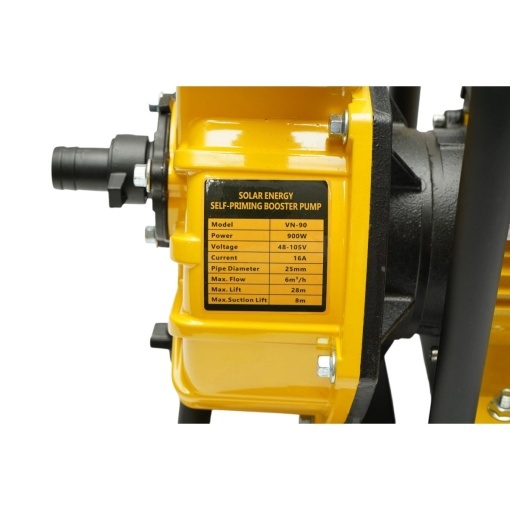 Pompa apa solara autoamorsanta automata booster 900W, 48-105V, 1 tol, debit 6 m3/h, adancime aspiratie 8m, inaltime pompare 28m pentru irigatii - Img 10