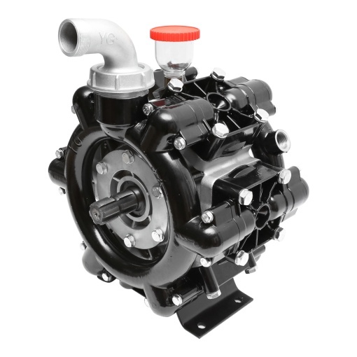 Pompa diafragmatica 6 pistoane Z=6/6.4mm debit 120L/min 20 bar 36Kg pentru erbicidator (compatibila model polonez) - Img 3