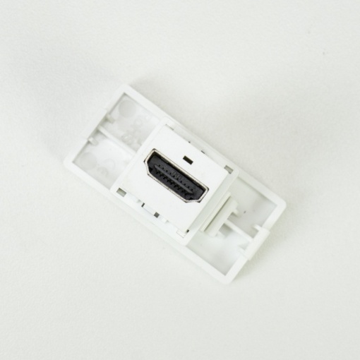 Priza HDMI PNI HD01 modulara, montaj incastrat, alb - Img 6
