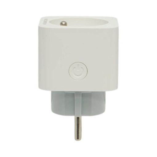 Priza inteligenta smart Wi-Fi alba Tip E 220V, 50/60Hz, 16A, 3680W, monitorizare consum, Bluetooth, aplicatie Tuya Smart Life - Img 2