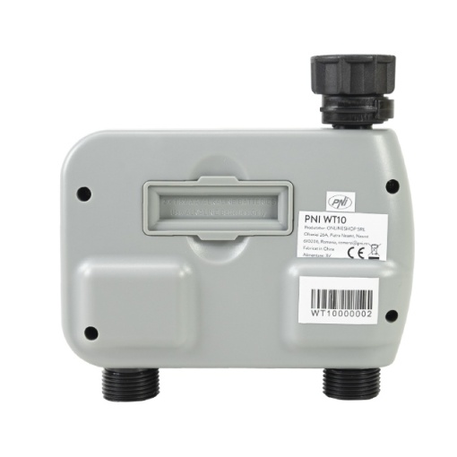 Programator pentru irigare PNI WT10, display LCD, racord 3/4, 2 iesiri, verde - Img 3