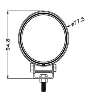 Proiector rotund LED 12W VIGNAL - Img 2
