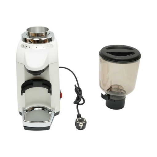 Rasnita electrica de cafea automata 180W, 220V, reglaj macinare 80 trepte, bavuri plate 50mm, recipient boabe 500g - Img 3