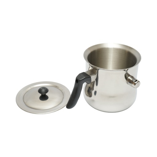 Recipient inox cu pereti dubli pentru topit ceara 1.5L - Img 4