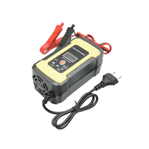 Redresor incarcator digital baterie 12V/6A cu functie de reparare 4-100Ah - Img 2