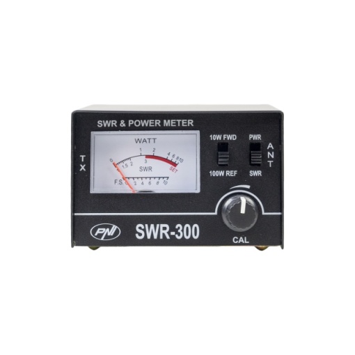 Reflectometru PNI SWR-300 PWR-SWR Meter, pentru masurare SWR antene radio in frecventa 26-30Mhz si putere statii radio CB - Img 2