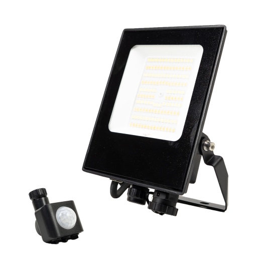 Reflector LED PNI GreenHouse WS550 50W cu senzor de miscare, setare sensibilitate, durata iluminare, 3000K - 6500K, functie dimming, alimentare 230V - Img 9