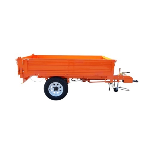 Remorca 1.5T basculabila cu instalatie electrica o singura osie si anvelope 185R14C - Img 5