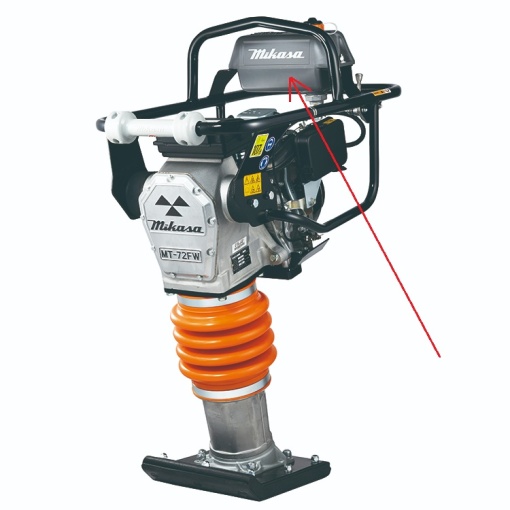 Rezervor benzina mai compactor Mikasa MT72 - Img 4