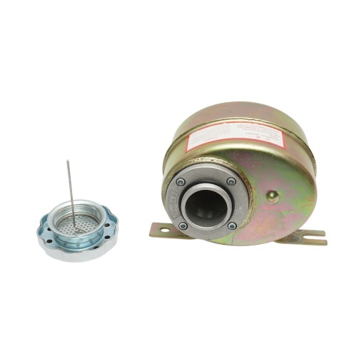 Rezervor ulei servodirectie metalic cu element filtrant, filtru sita incorporat, racord fi 16 - Img 2