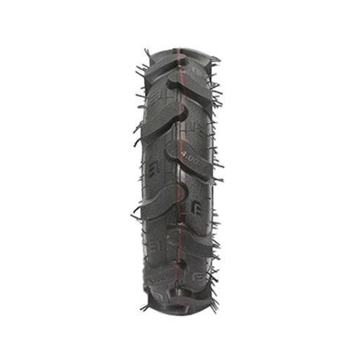 Roata completa 400/8 R1 4PR crampon cu janta alba - Img 2