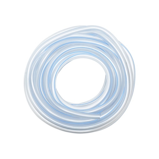 Rola 50m furtun de vidat transparent simplu pentru aparat de muls vaci Breckner Germany - Img 2