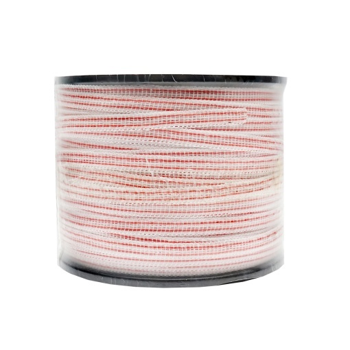 Rola banda rosu-alb fi 10mm, 4x0.16mm SS, 13Ohm/m 250m gard electric Breckner Germany - Img 3