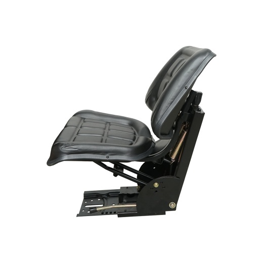 Scaun universal negru cu reglaj triplu si amortizor pentru tractor U-445 - Img 2