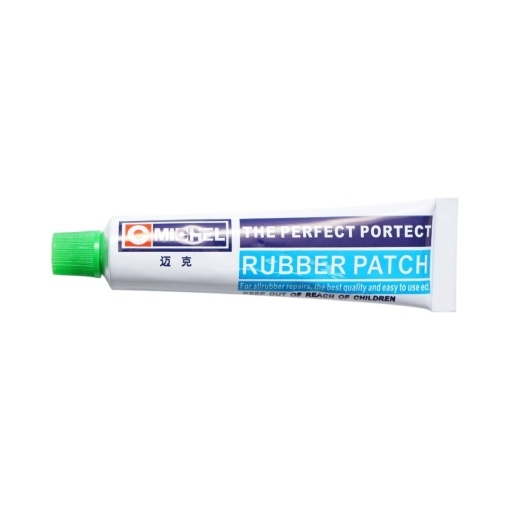 Set 19 petice vulcanizare dreptunghiulare 24x34mm, 6x32mm, 32x50mm, 45x75mm + 1 tub adeziv 20ml pentru camere de aer Michel - Img 3