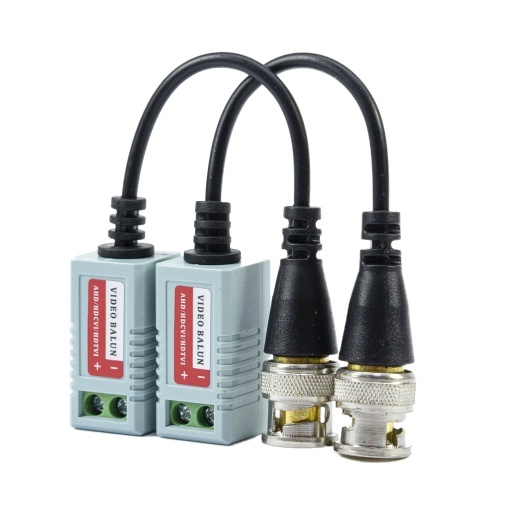Set 2 Adaptori CCTV PNI 201C Video Balun Pasiv BNC pe fir 600m pt. cablu CAT5 - Img 9