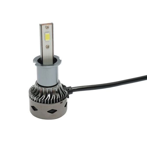 Set 2 becuri auto LED H3, 27W, 12V lumina alb rece - Img 6