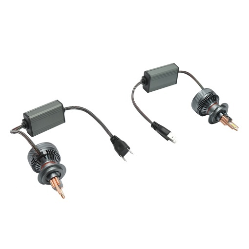 Set 2 becuri auto LED H7, 60W, 12-36V lumina alb rece - Img 5
