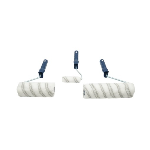Set 3 trafaleti poliester 10cm, 18cm, 25cm, maner PP, gratar plastic Breckner Germany - Img 5