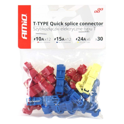 Set 30 conectori rapizi de tip T