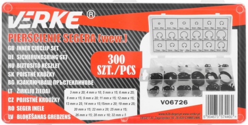 Set 300 buc Inele Seger VERKE - Img 2