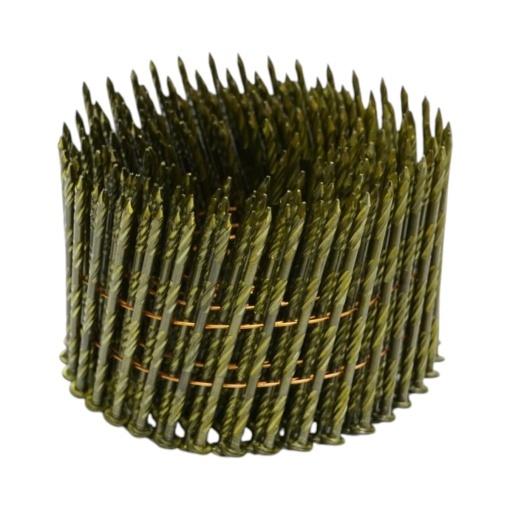 Set 6000 cuie constructii pe tambur 2.9x70mm inelate 200 buc/rola, 30 role/cutie - Img 4