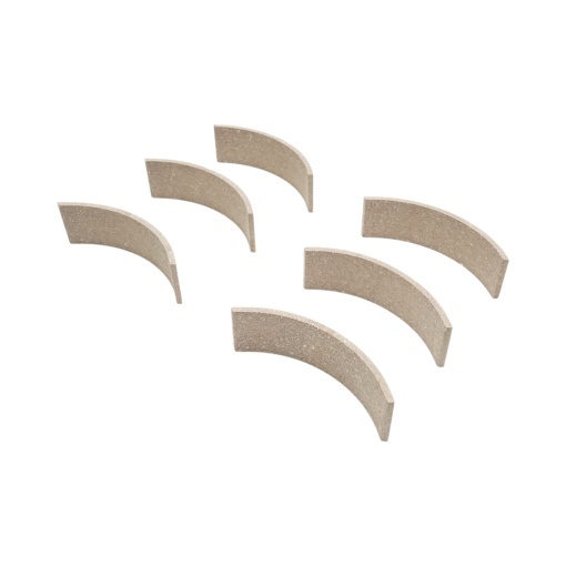 Set ferodouri saboti frana 50x6mm Fiat 450-480 cod OEM 596209 - Img 2