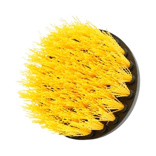 Set perii rotative pentru curatare si polisare cu bormasina 50mm, 90mm, 100mm, bureti polisare, pad-uri abrazive, suport Velcro, prelungitor, prindere 1/4 inch, 12 piese Breckner Germany - Img 9