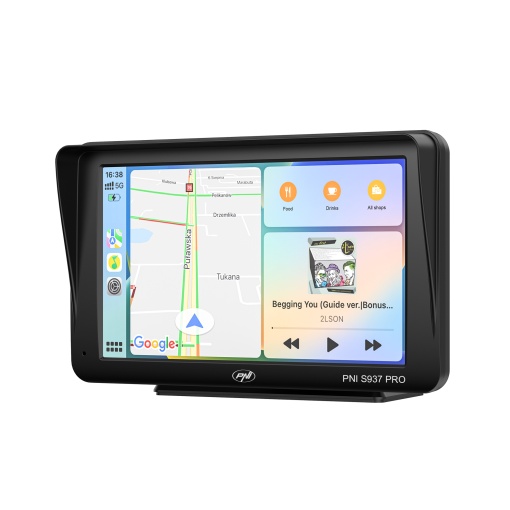 Sistem de navigatie GPS PNI S937 PRO ecran 7 inch Android 13, 4GB DDR, 64GB ROM, Wireless CarPlay si Android Auto - Img 2