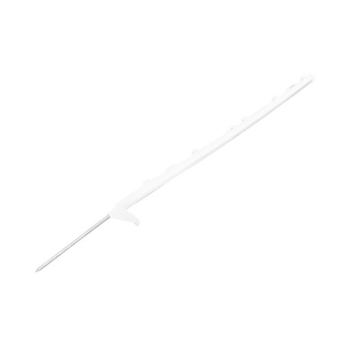 Stalp din plastic 1110mm alb pentru fir gard electric Breckner Germany - Img 3