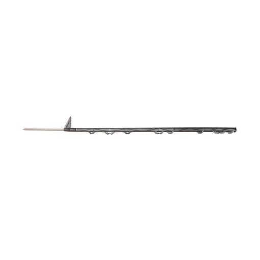 Stalp din plastic 1110mm negru pentru fir gard electric Breckner Germany - Img 2