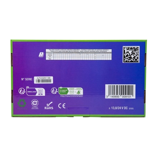 Statie radio CB CRT Alpha N ASQ, 4W, NRC, Echo, RF Gain, Roger Beep, display color, 12V-24V - Img 10