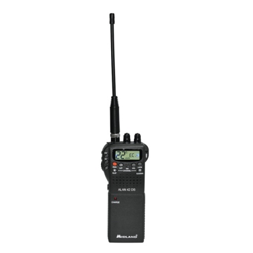 Statie radio CB portabila Midland Alan 42 DS cu Squelch Automat Digital Cod C1267