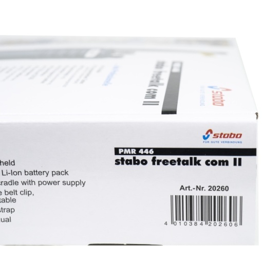 Statie radio PMR portabila Stabo Freetalk Com II, 16 canale, CTCSS, DCS, Squelch, 1 buc 20260 - Img 5