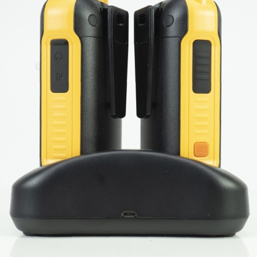Statie radio portabila PMR PNI Dynascan F-15, 446MHz, 0.5W, 16CH, Waterproof IP67, set 2 bucati