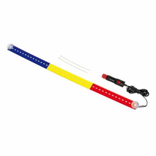 Steagul Romaniei LED cu ventuze 24V